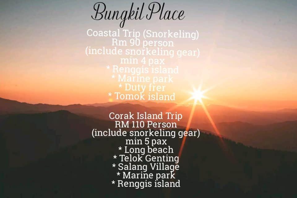 Bungkil Place Hotel Pulau Tioman Bagian luar foto